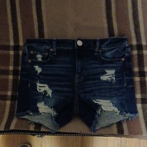 American Eagle Distressed Denim Shorts